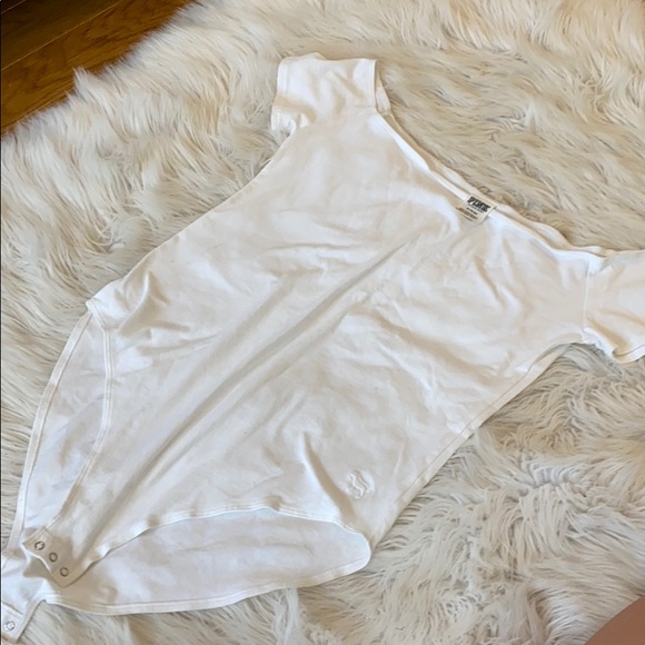 Victoria’s Secret PINK Off The Shoulder Bodysuit - Picture 3 of 5